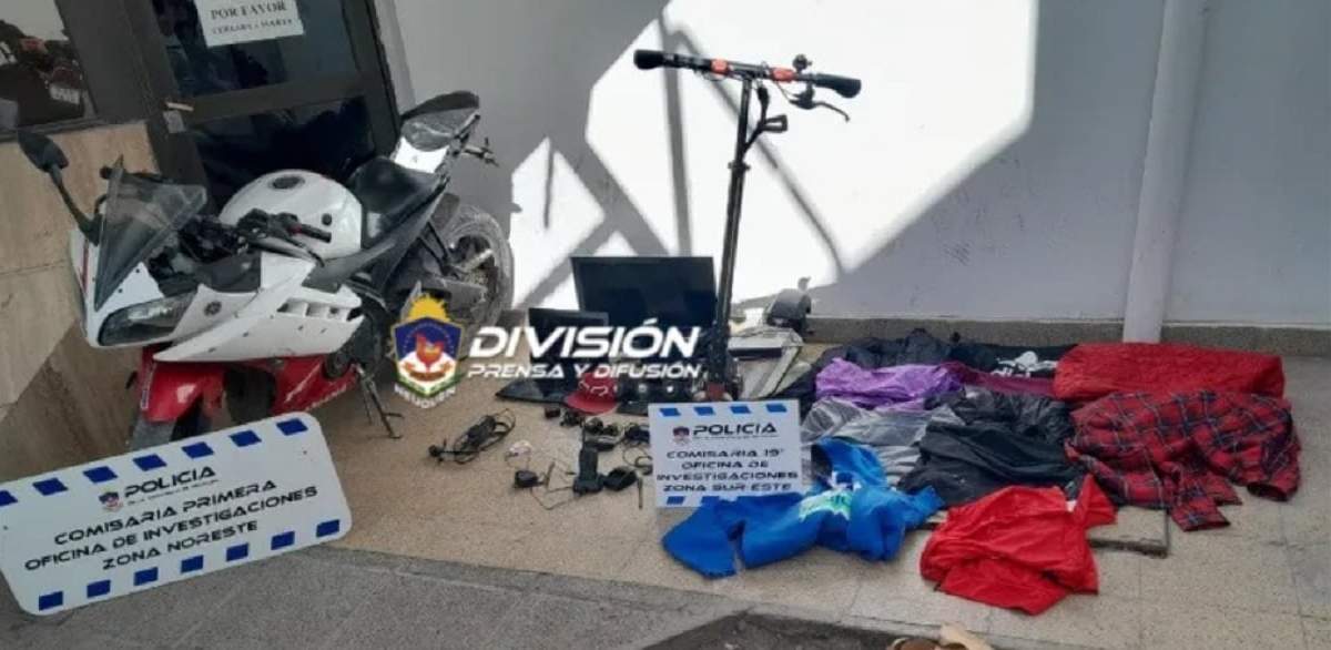 Los allanamientos fueron positivos. Fuente Policía Neuquén.