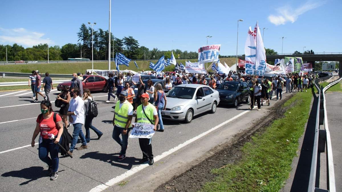 Manifestación. Fuente: (Twitter)