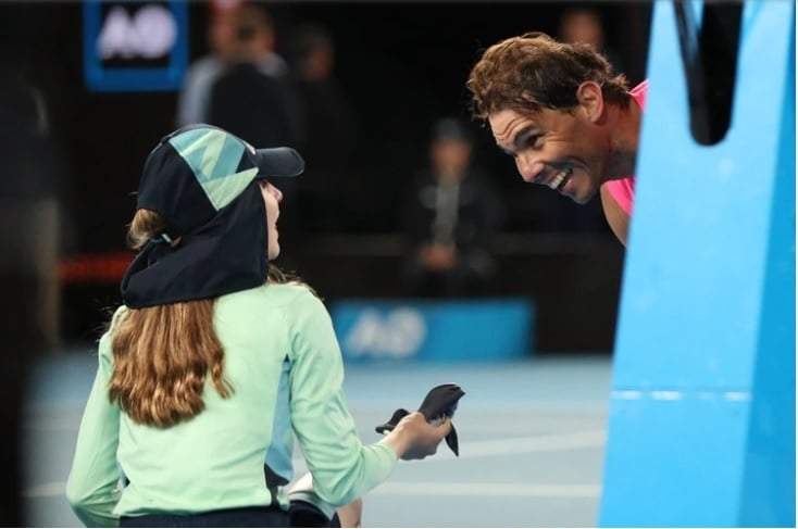 Rafael Nadal. Fuente: (Twitter)