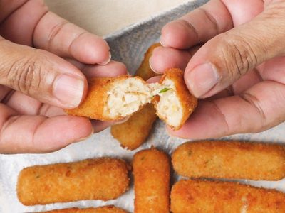 Croquetas de papa y pollo: para esos días en los que querés cocinar algo rápido, fácil y delicioso