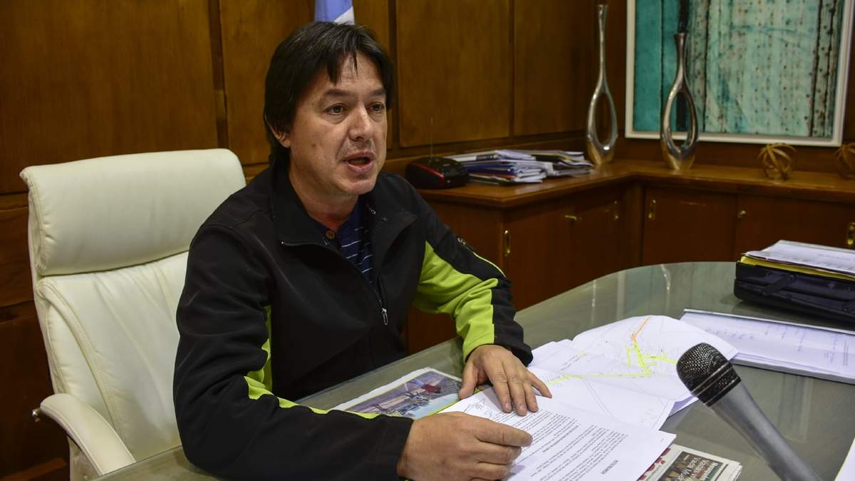 El subsecretario de Defensa Civil, Martín Giusti, organizará los controles en Quili Malal. Fuente: (Twitter)