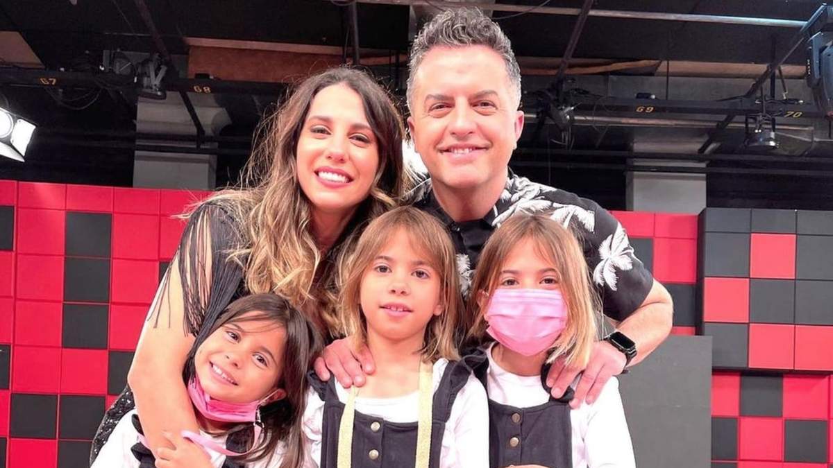Ángel de Brito y Cinthia Fernández. Fuente: (Twitter)