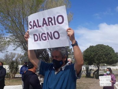 Jornada de paro, cortes y protestas en Río Negro