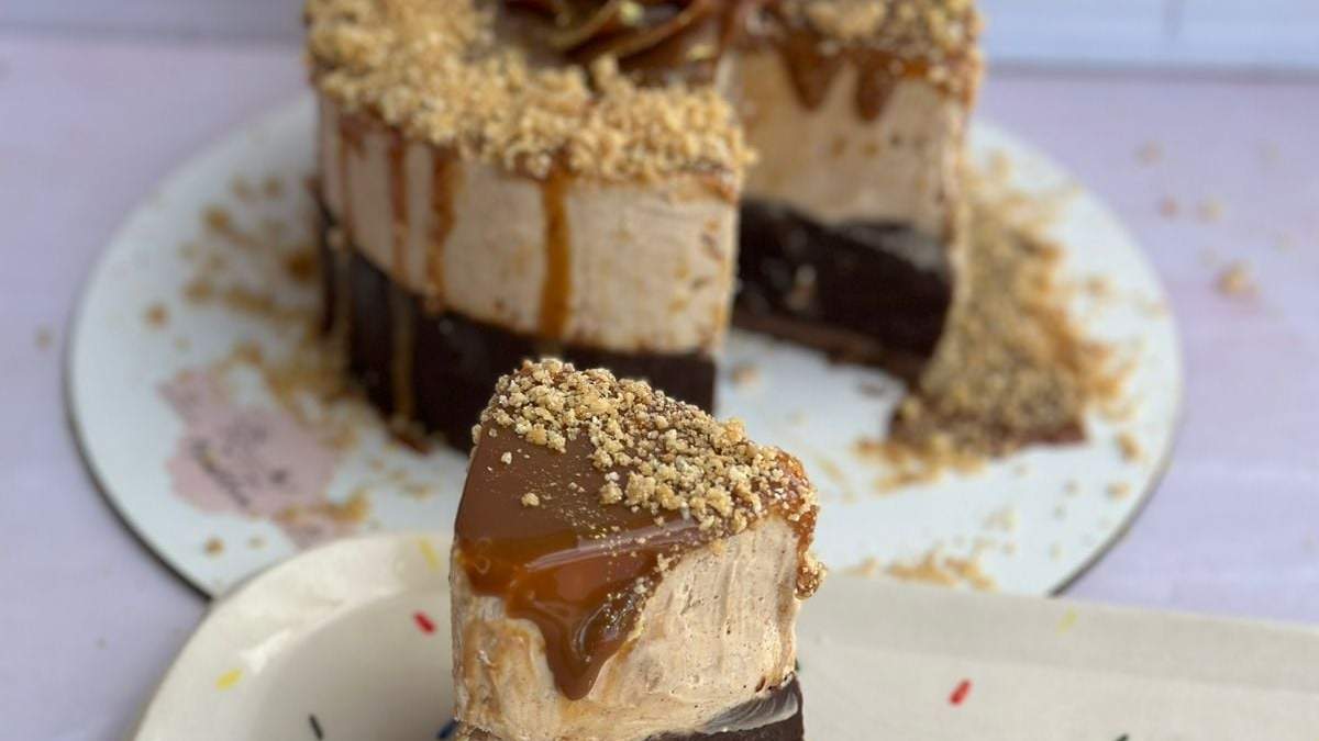 Torta helada Mantecol. Fuente: (Instagram)