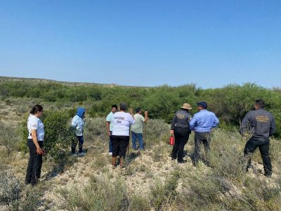 Colectivo localiza restos biológicos calcinados en predio de Saltillo; indagan si son humanos