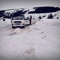 Varados por la nieve: tensa situación en una localidad de Neuquén
