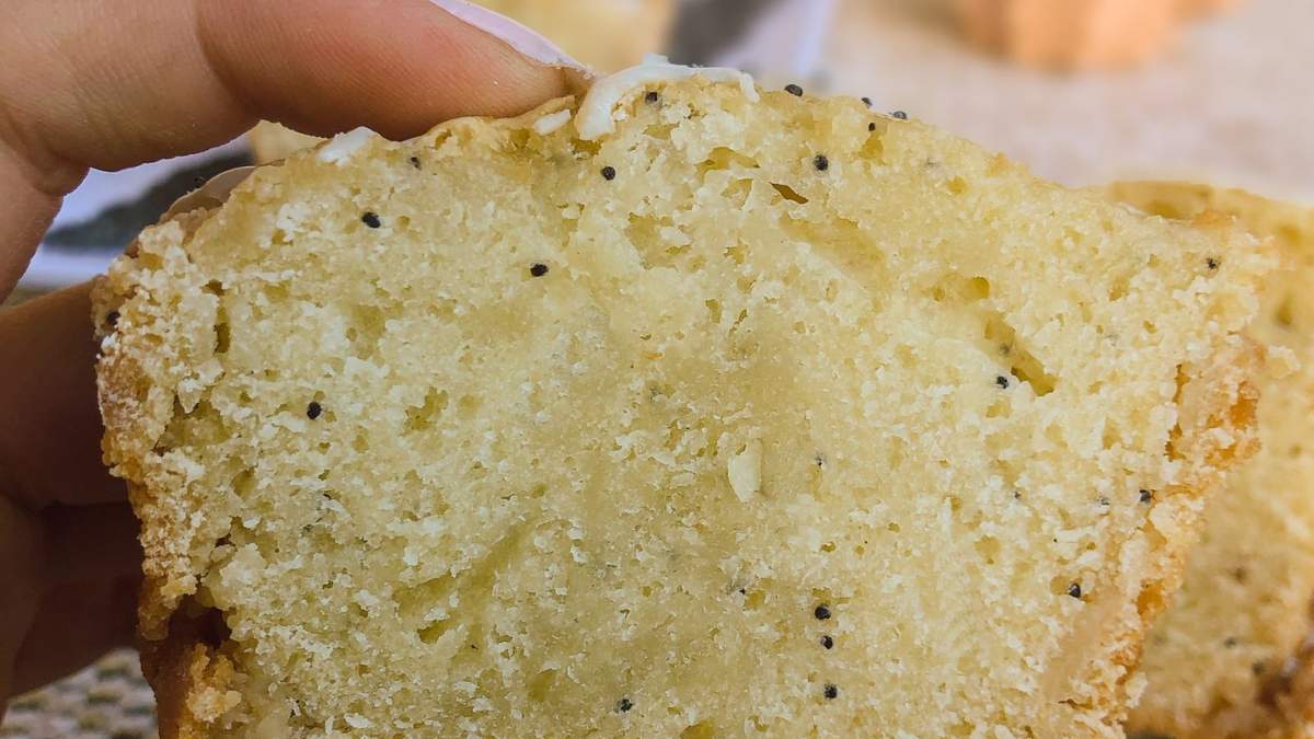 Budín de vainilla. Fuente: (Instagram)