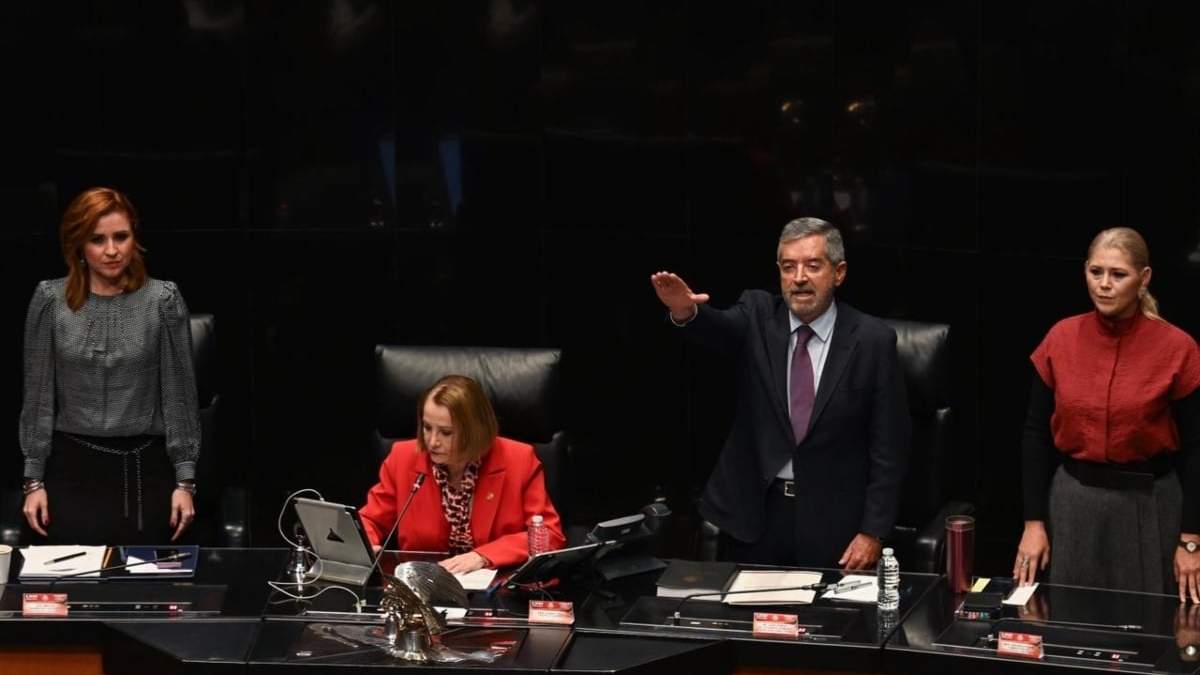 La comparecencia del canciller Juan Ramón de la Fuente en el pleno del Senado