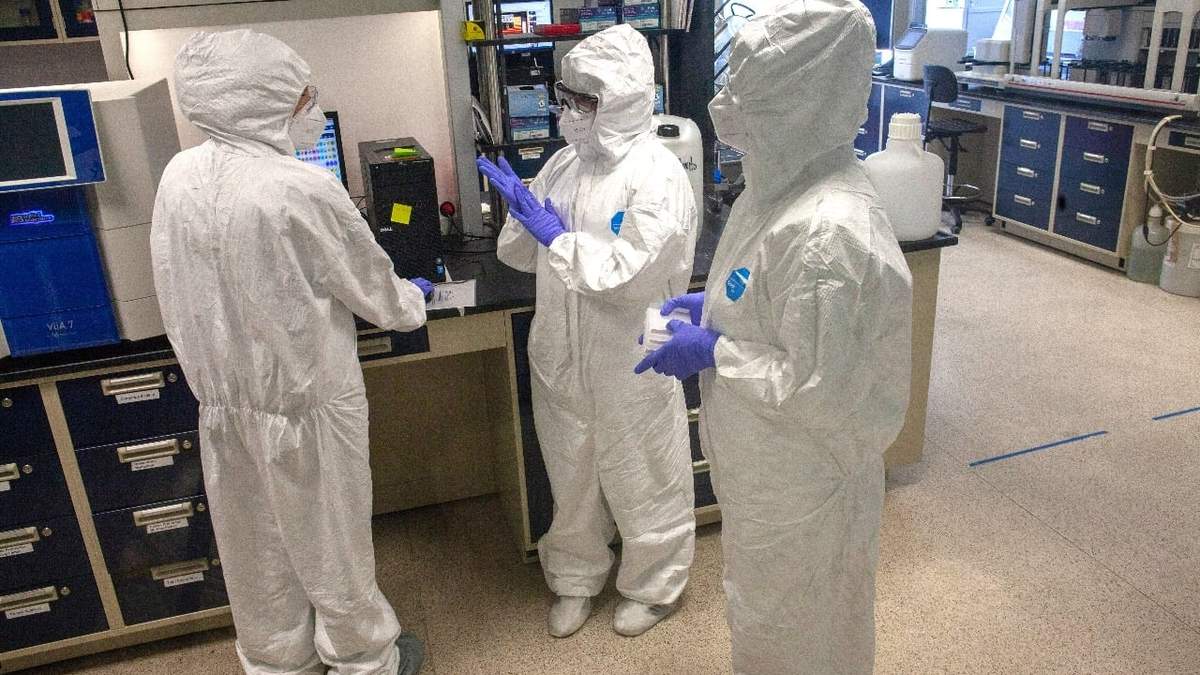 Laboratorio para realizar pruebas de detección contra covid-19 en México
