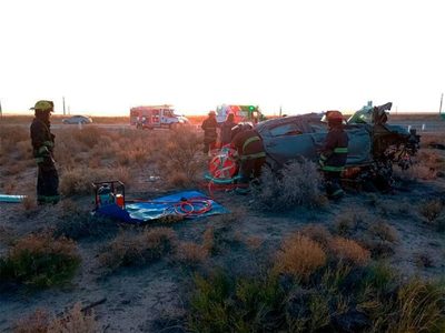 Un hombre oriundo de Santa Fe murió en un siniestro vial sobre Ruta 6, cerca de Roca