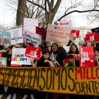 "Dreamers" protestan en Washington