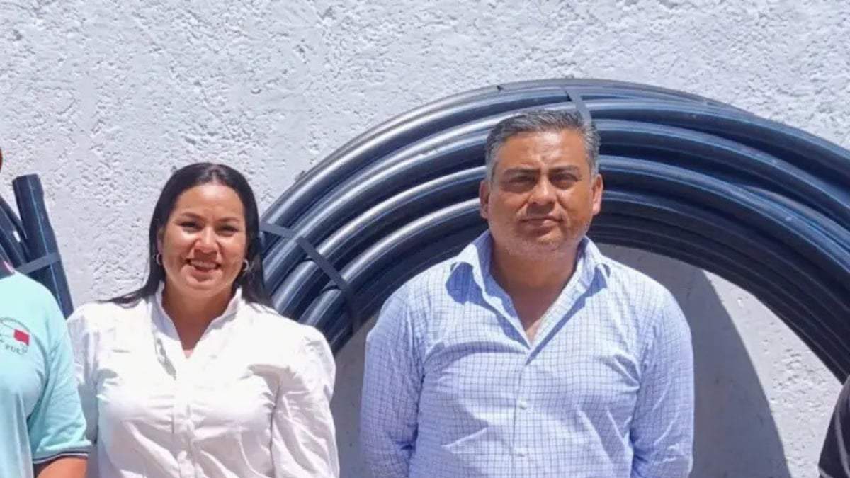 Rogelio Poblete Zamora, director del Organismo de Agua Potable (OPDAPAS) de Malinalco