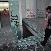 Vandalizan el MUAC en nueva marcha contra gentrificación (Fotos y Video)