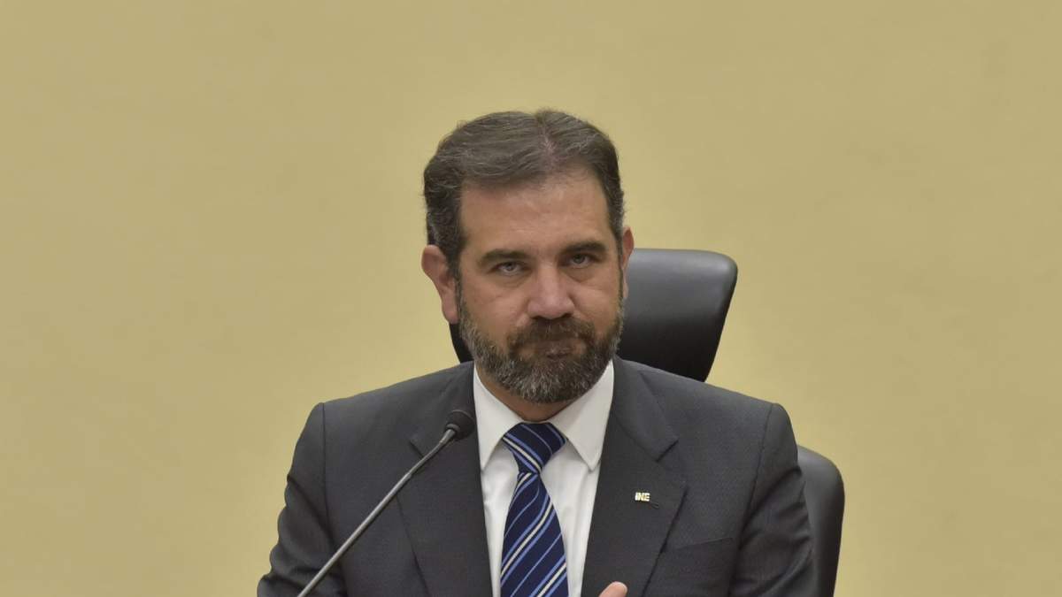 El consejero presidente Lorenzo Córdova