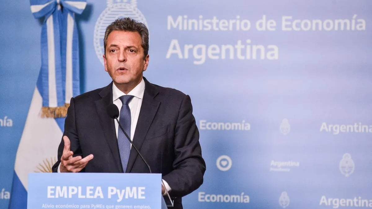 Sergio Massa, Ministro de Economía de la Nación. Fuente: (Twitter).