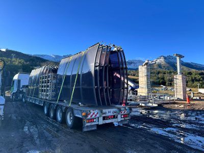 Continúan los trabajos en Chapelco que incluyen nuevas telecabinas y mejoras en servicios y accesos