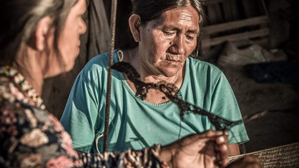 Mujeres wichi artesanas y sustentables. Fuente: (Instagram)