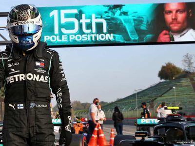 Gran Premio de Imola: Bottas le arrebató la pole position a Hamilton