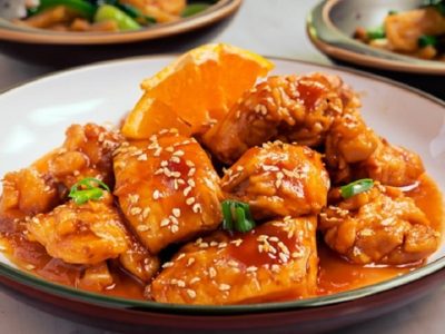 Si estás cansado de cocinar pollo seco y sin gusto, preparate esta receta "a la naranja" bien jugosa y rica
