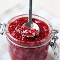 Mermelada de frutilla con semillas de chía: antiinflamatoria y sin azúcar, para comer sano y rico