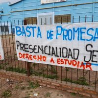 Estudiantes del CFP 26 de Cutral Co reclamaron falta de talleres para las prácticas
