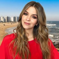 Tras un año dedicado la familia, Marcela Kloosterboer descansa en las playas esteñas
