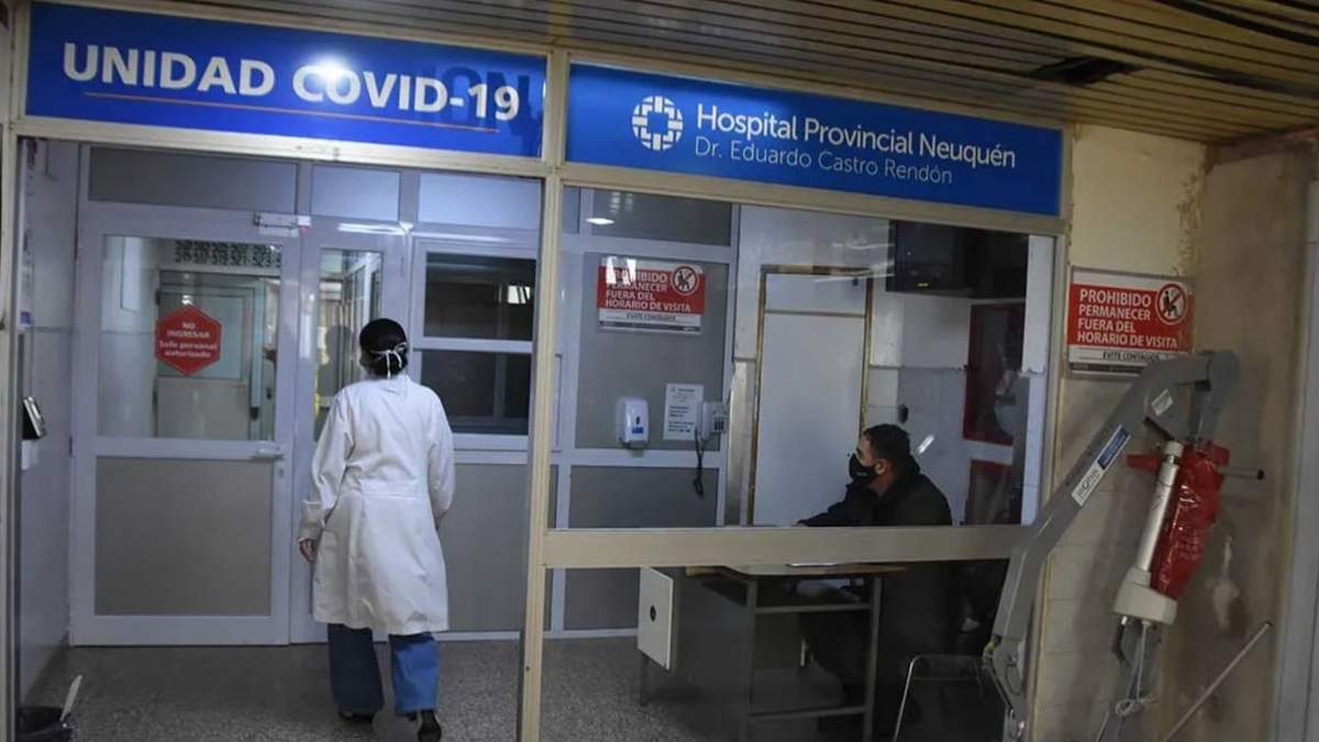 Coronavirus en Neuquén. Fuente: (Twitter)