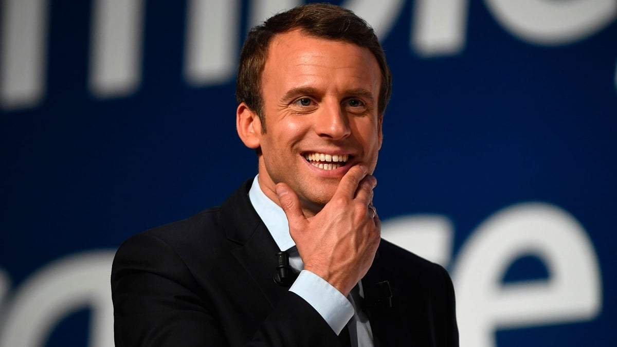 El presidente de Francia, Emmanuel Macron. Fuente: (Twitter)