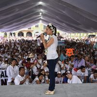 Sheinbaum; acarreos, apoyos oficiales… y mentiras