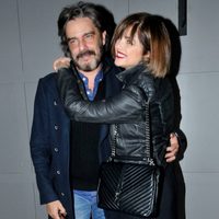 Romanticismo puro: Araceli González y Fabián Mazzei se fundieron en un ferviente beso