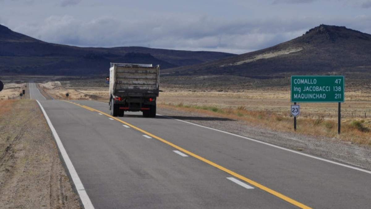 Ruta 23. Fuente: (Twitter)