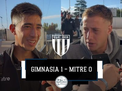 Gimnasia ganó y se ilusiona: la palabra de los protagonistas