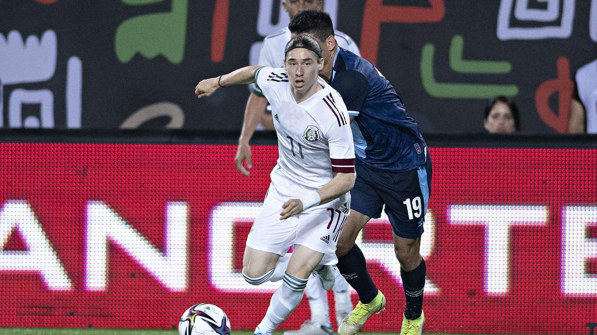 Marcelo Flores con el Tri
