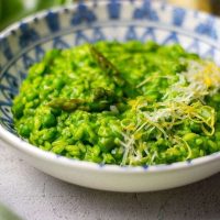 Risotto de espinacas: cremoso y super fácil, una receta exquisita que nunca falla