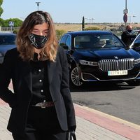 El duro momento de Xandra Falcó: desolada, le brindó el último adiós a Jaime Carvajal Hoyos