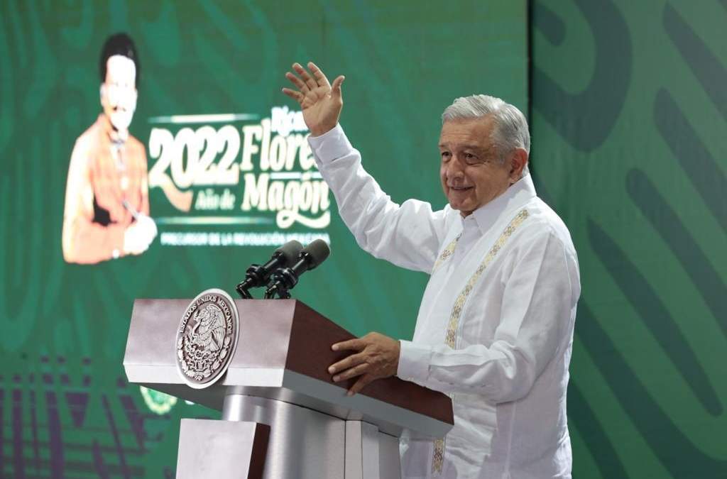 El presidente López Obrador en su visita a Jalisco