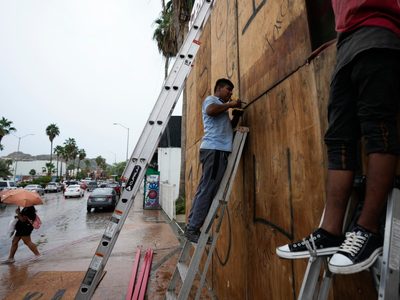 Los efectos del huracán Norma ya se sienten en Los Cabos, Baja California Sur