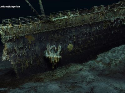 El primer escaneo digital completo del Titanic ofrece detalles del naufragio