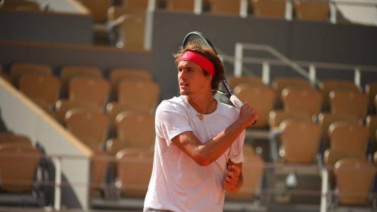 El campeón olímpico alemán Alexander Zverev