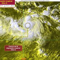 Se forma depresión tropical Diez-E en el Pacífico: impactará en estas entidades
