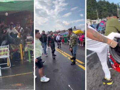 Trifulca de motociclistas en Tres Marías; interviene la Guardia Nacional (Video)