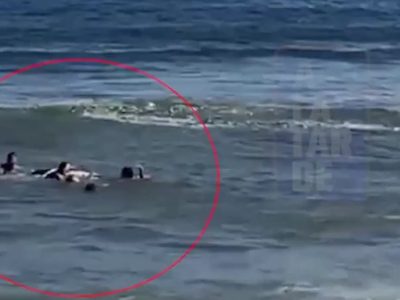 Rescataron a Martín Demichelis y a su familia en una playa de Punta del Este