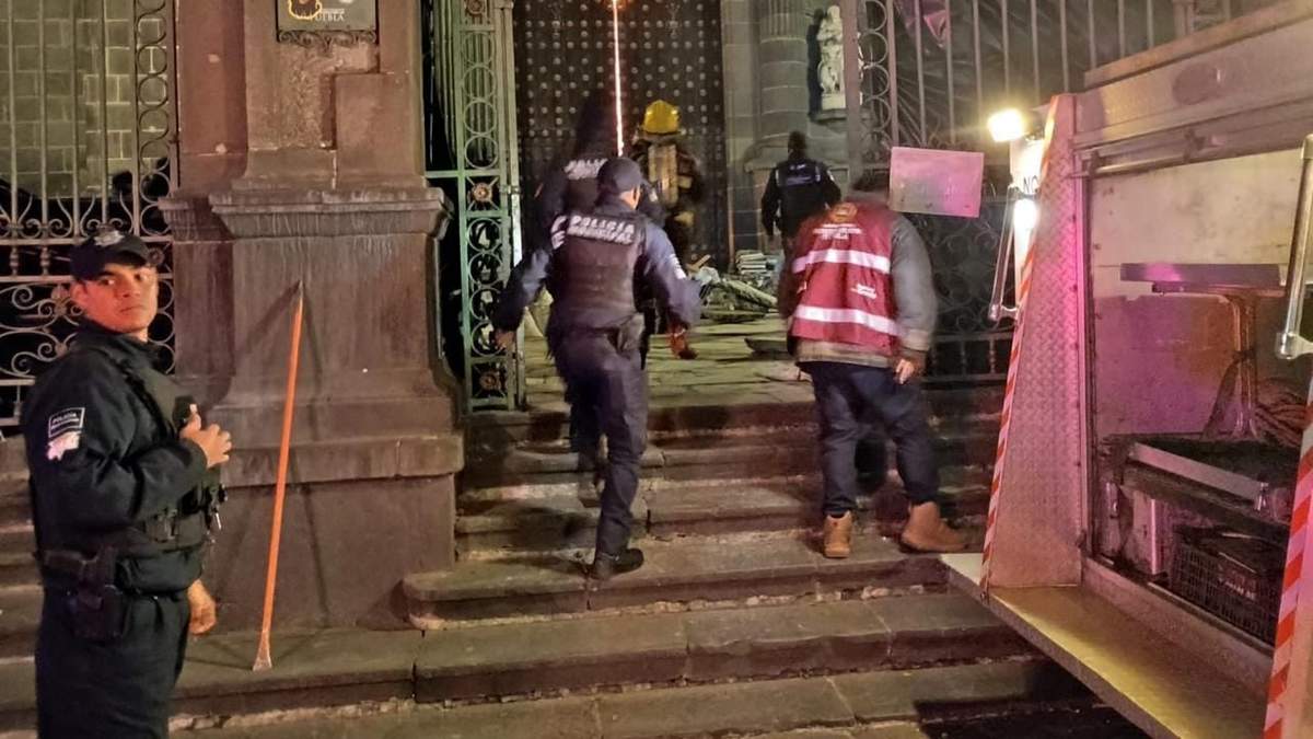 Protección Civil sofocó el incendio en Catedral