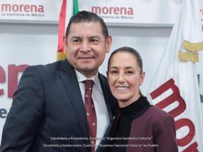 Suplente de diputado de Morena acusa robo de dinero en arranque de campaña de Alejandro Armenta