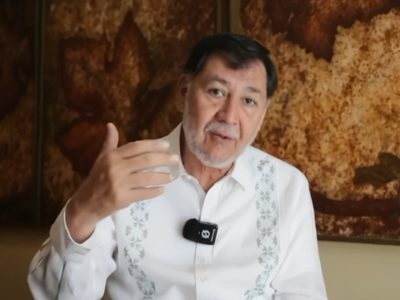 Un abogado corporativo, el presunto agresor de Fernández Noroña (Video)