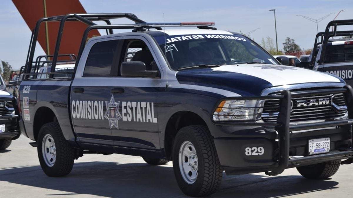 Una patrulla de la Comisión Estatal de Seguridad de Chihuahua