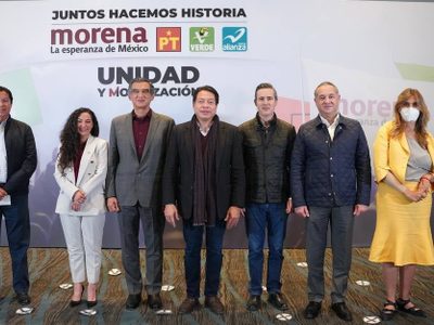 Morena anuncia a sus candidatos mejor posicionados para 6 gubernaturas en 2022
