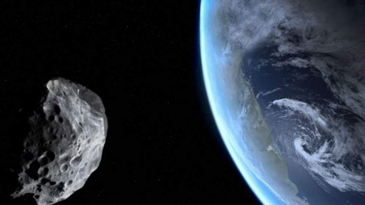 El recorrido del cuerpo celeste fue seguido por la NASA. Fuente: (Twitter)