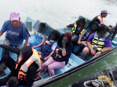 Naufraga embarcación con 19 migrantes colombianos y venezolanos en el Caribe panameño