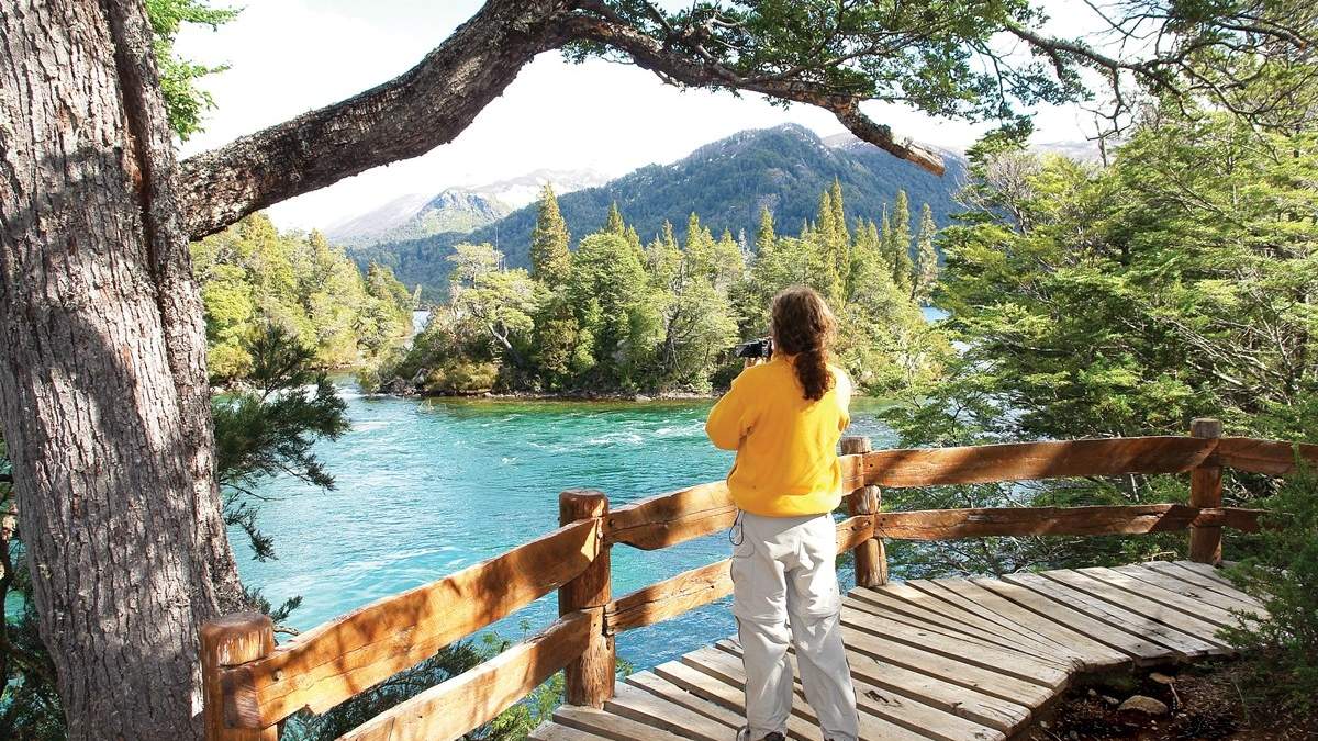 Parque Los Alerces, uno de los atractivos. Fuente: (Instagram)